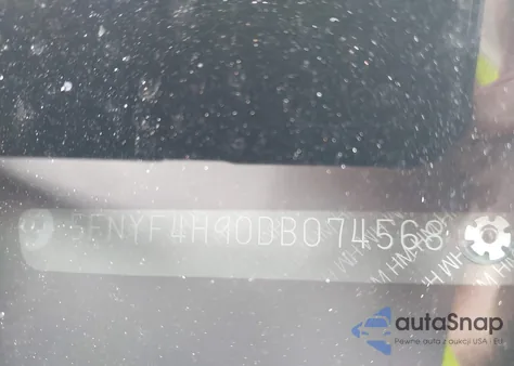 2013 Honda Pilot Touring z USA, uszkodzony, nr VIN 5FNYF4H90DB074568